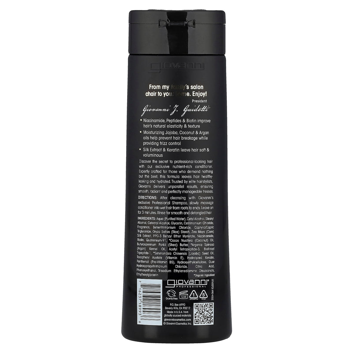 Giovanni, Professional Conditioner, For Color Perfect Hair, 13.5 fl oz (399 ml)