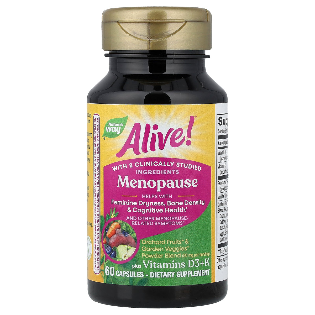 Nature's Way, Alive!® Menopause, 60 Capsules