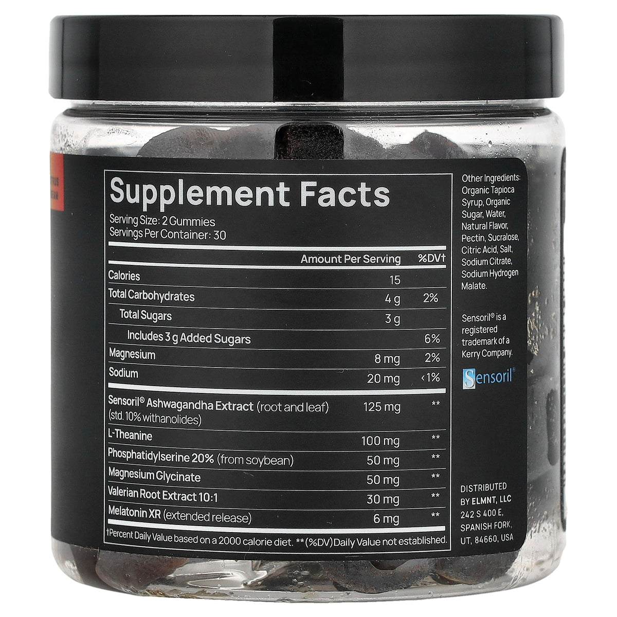TERRA ELMNT, Sleep+ Gummies, Citrus Dream, 60 Gummies