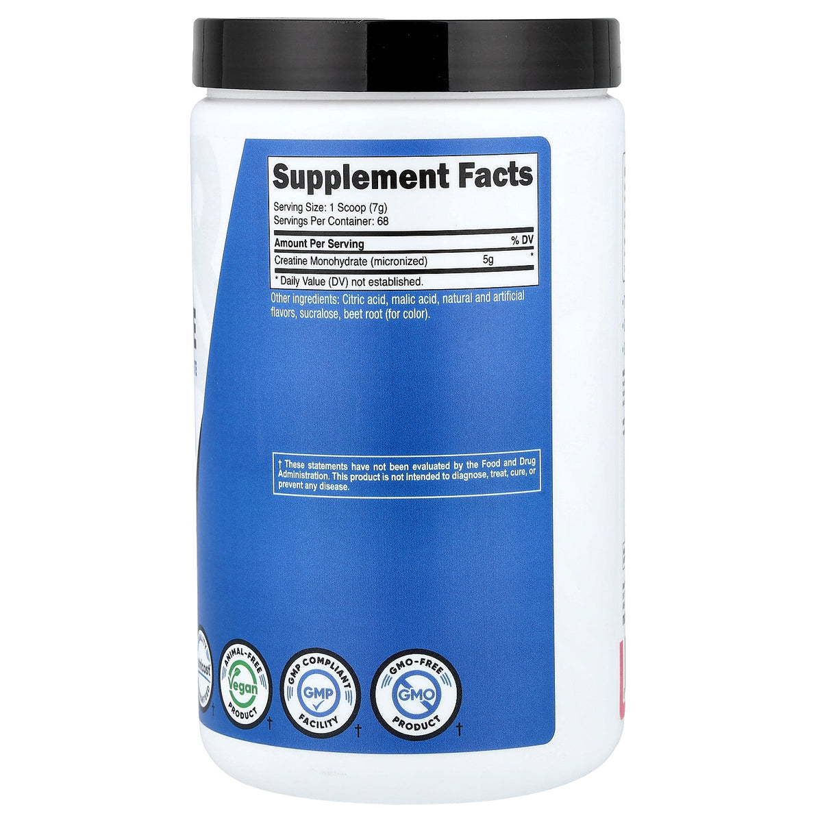 Nutricost, Performance, Creatine Monohydrate, Sour Watermelon, 17.9 oz (500 g)