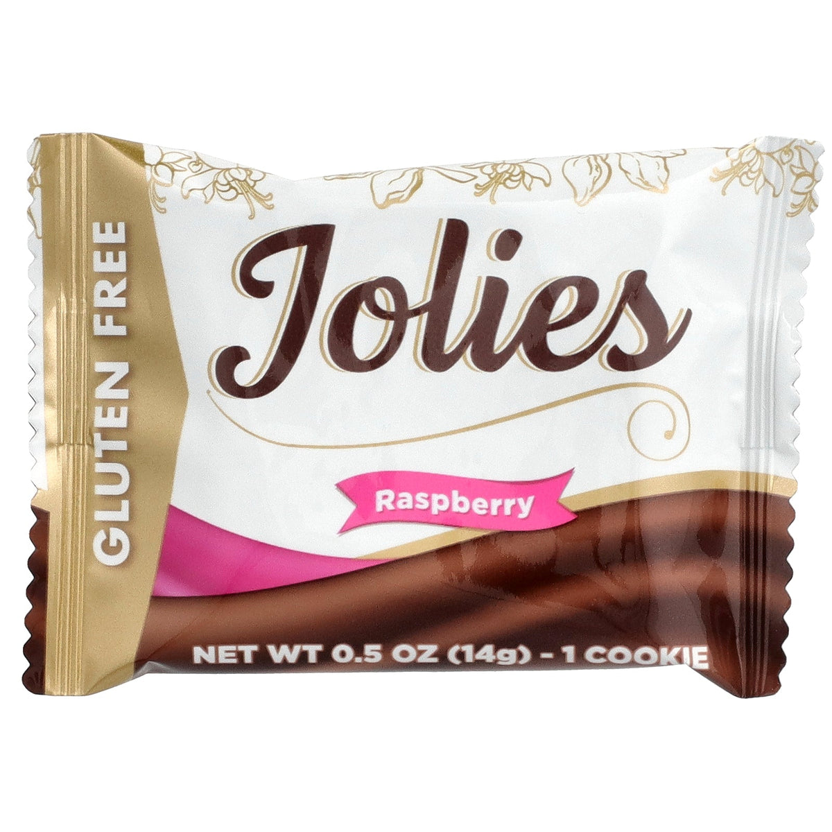 ChocZero, Premium Cookies, Jolies, Raspberry, 16 Packs, 0.5 oz (14 g) Each