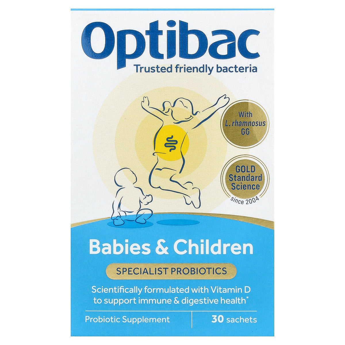 Optibac, Specialist Probiotics, Babies & Children, Flavorless, 30 Sachets