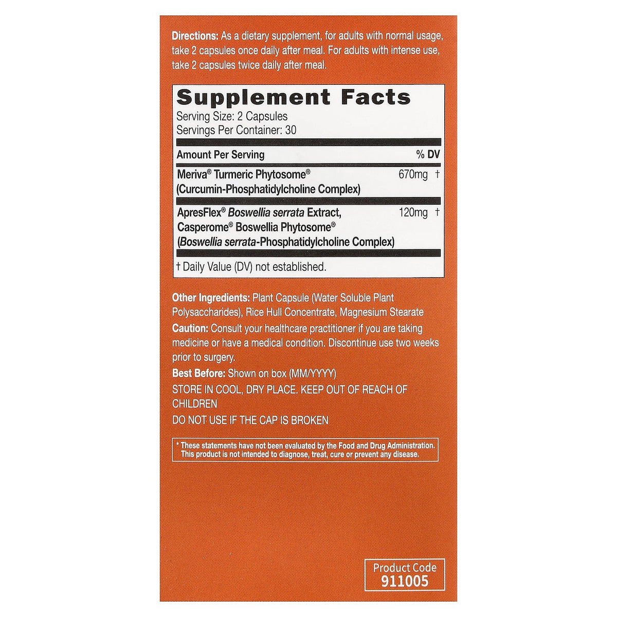 CATALO, Extra Curcumin, 60 Vegetarian Capsules