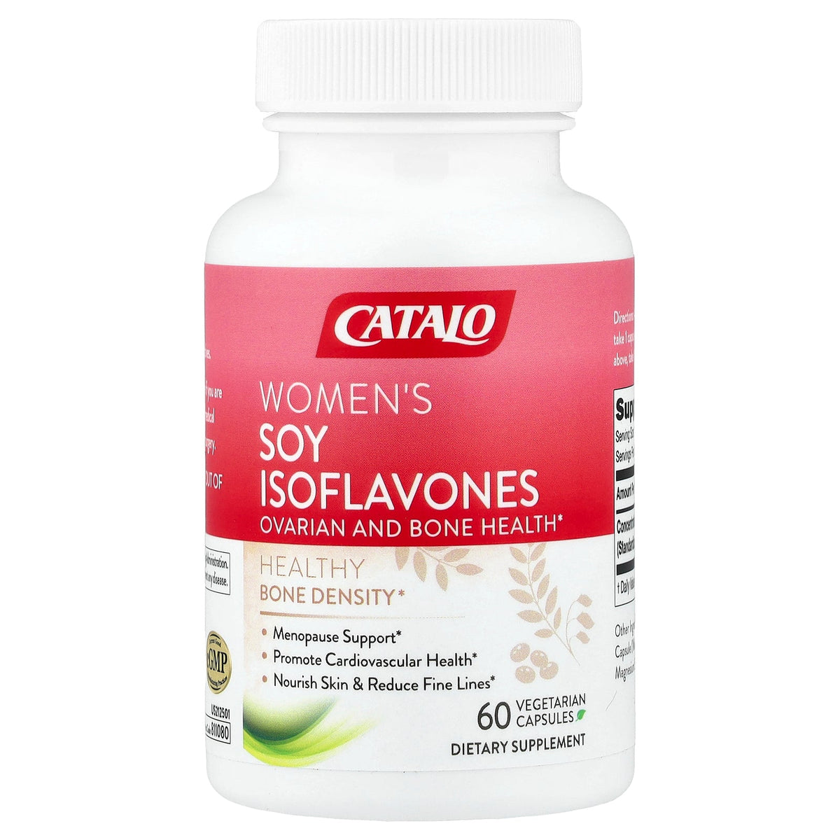 CATALO, Women's Soy Isoflavones, 125 mg, 60 Vegetarian Capsules