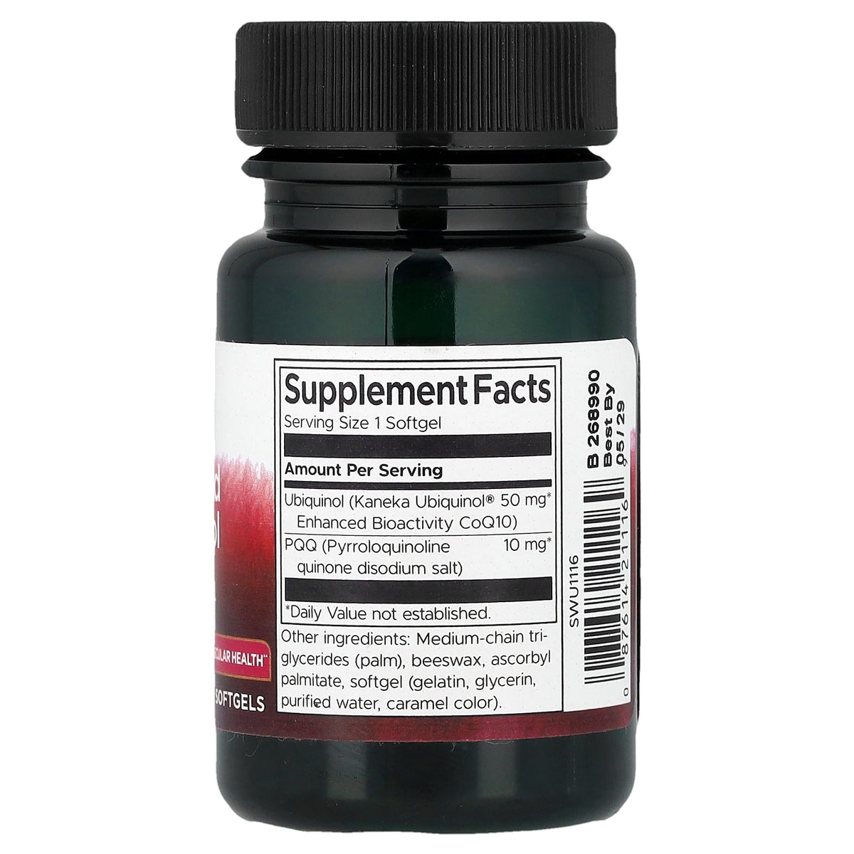 Swanson Vitamins, Enhanced Ubiquinol with PQQ, 30 Softgels