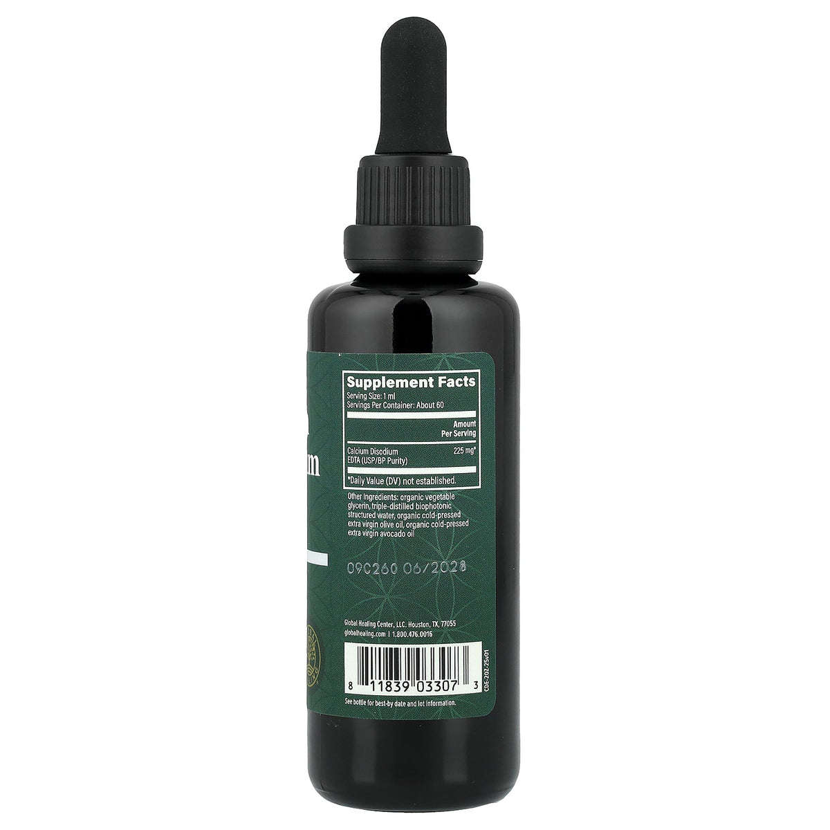 Global Healing, Microsomal® Calcium Disodium EDTA, 2 fl oz (59.2 ml)