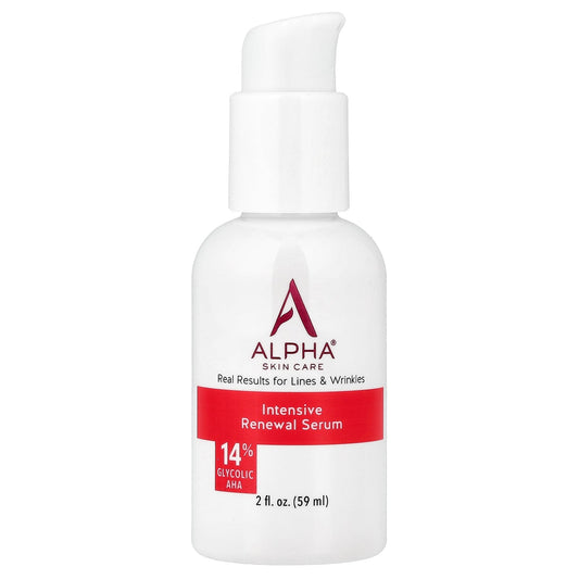 Alpha Skin Care, Intensive Renewal Serum, For All Skin Types, 2 fl oz (59 ml)