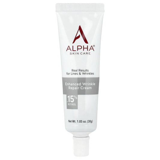 Alpha Skin Care, Enhanced Wrinkle Repair Cream, For All Skin Types, 1.05 oz (30 g)