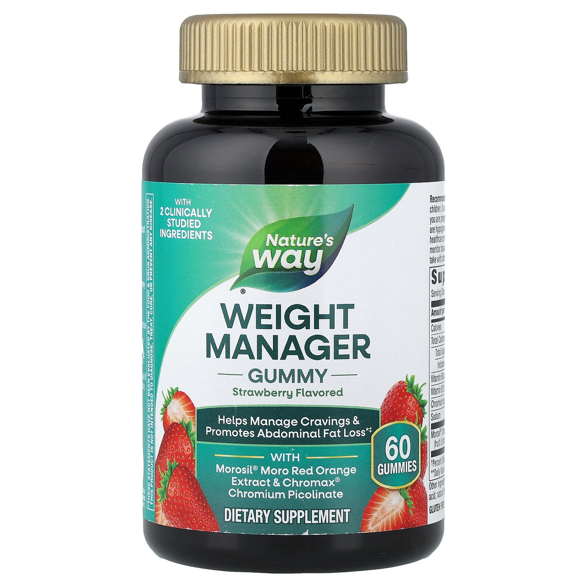 Nature's Way, Weight Manager Gummy, Strawberry, 60 Gummies