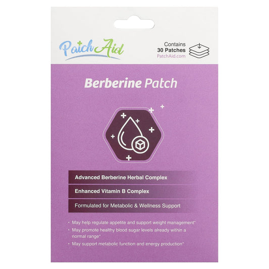 PatchAid, Berberine Patch, 30 Patches