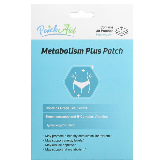 PatchAid, Metabolism Plus Patch, 30 Patches