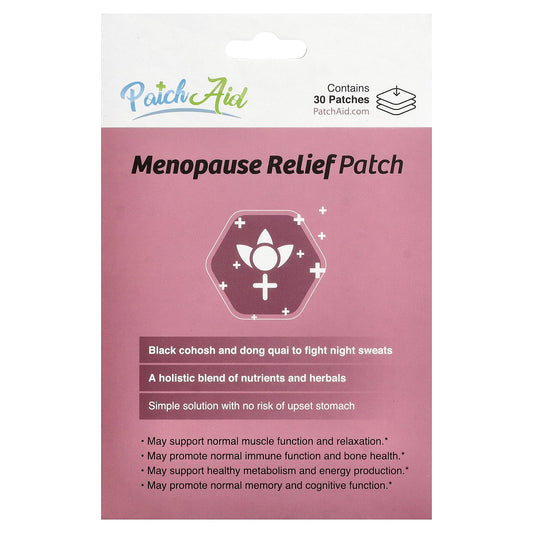 PatchAid, Menopause Relief Patch, 30 Patches