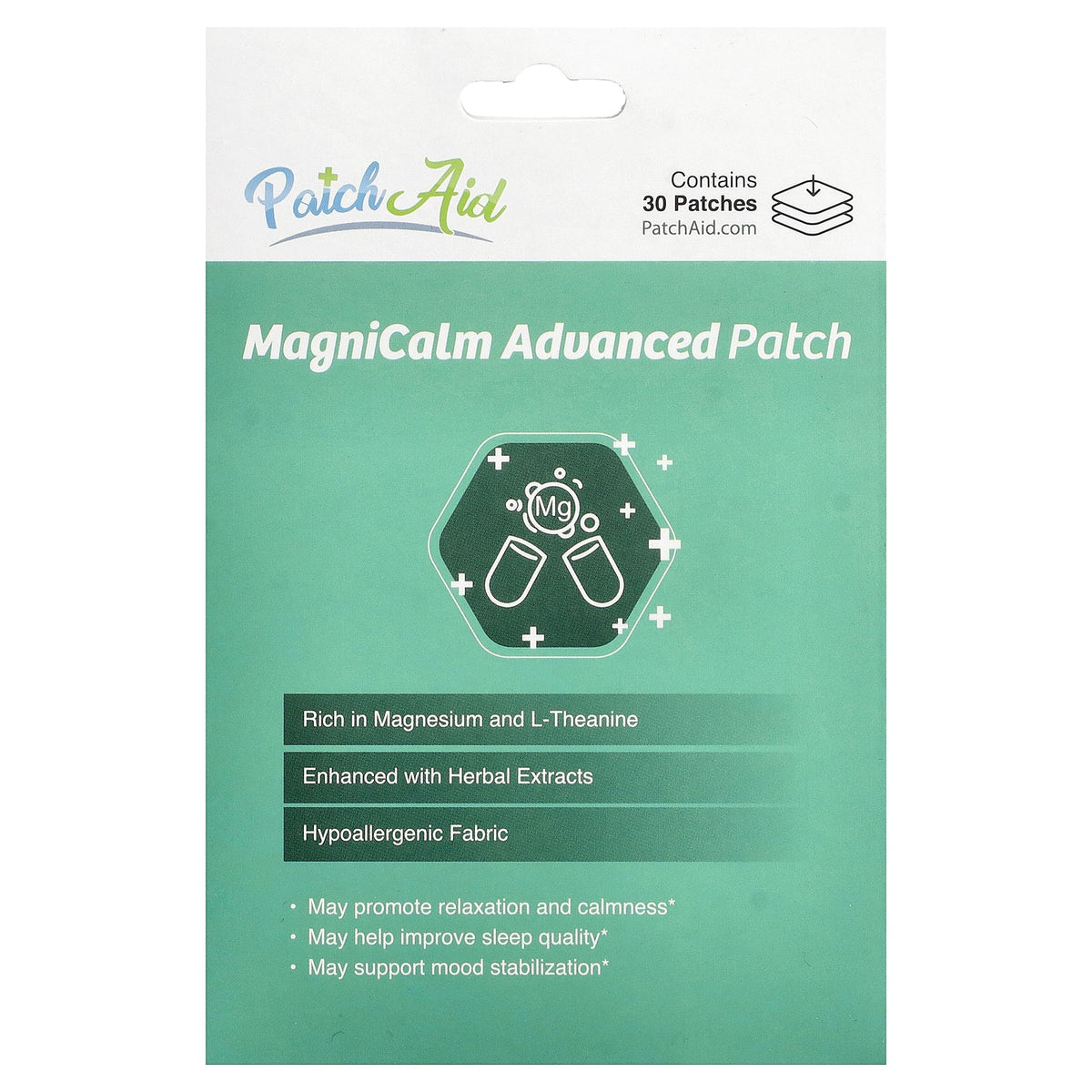 PatchAid, MagniCalm Advanced Patch, 30 Patches