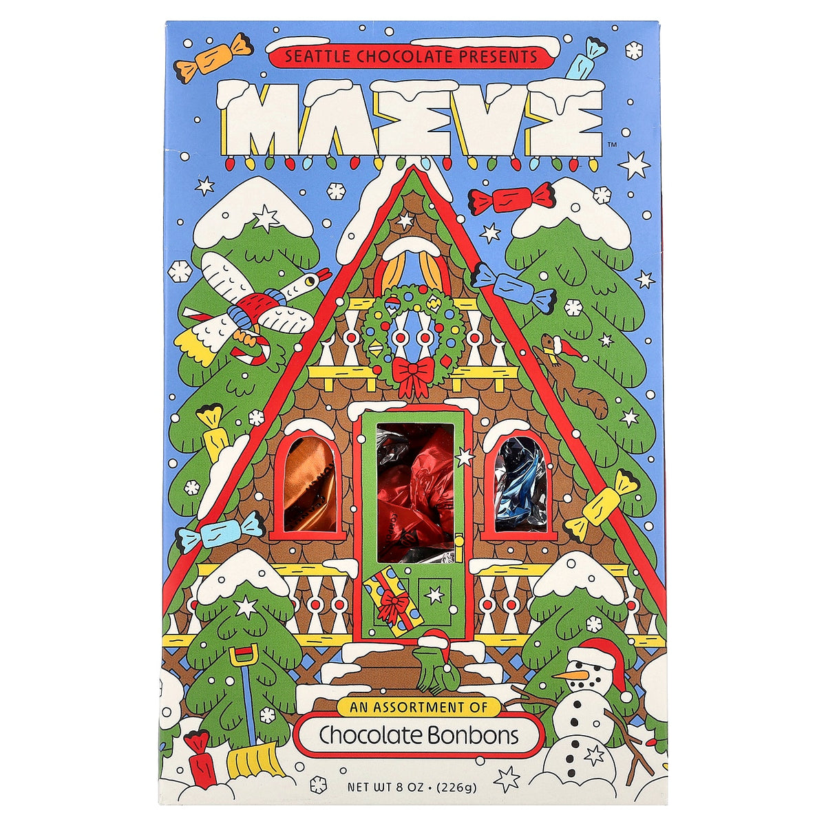 Maeve Chocolate, Chocolate Bonbons, Assorted, 8 oz (226 g)