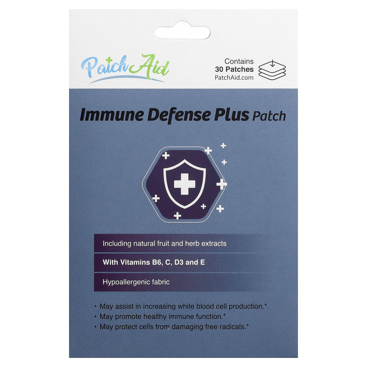 PatchAid, Immune Defense Plus Patch, 30 Patches