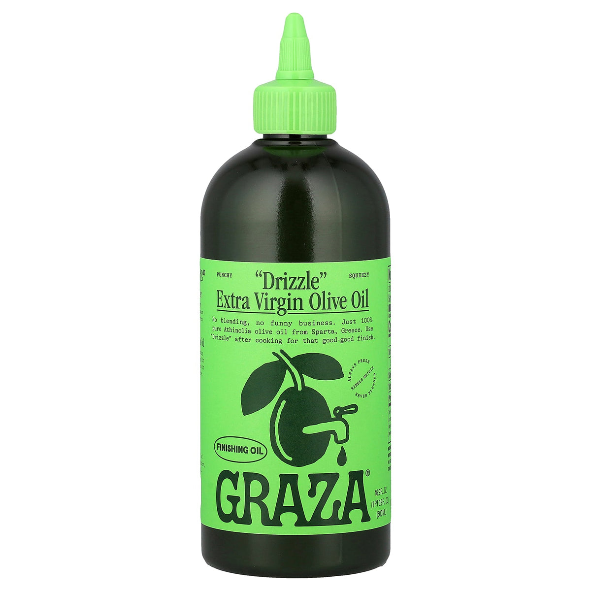 Graza, "Drizzle" Extra Virgin Olive Oil, 16.9 fl oz (500 ml)