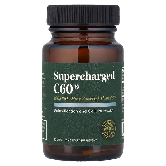 Global Healing, Supercharged C60®, 30 Capsules (10 mg per Capsule)
