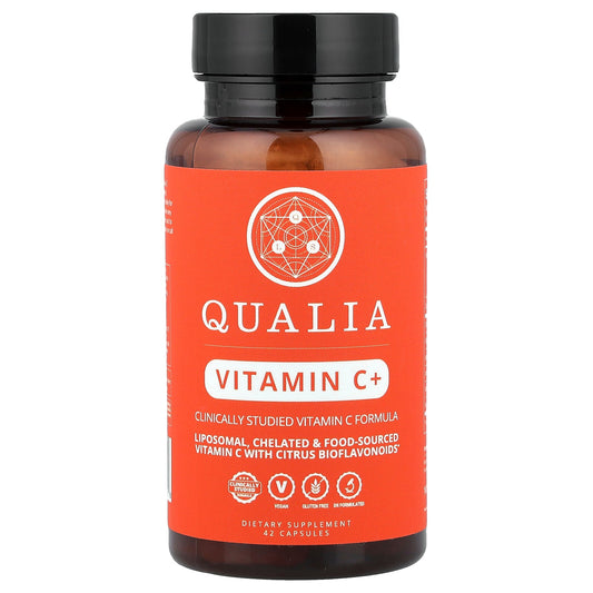 Qualia, Vitamin C+, 42 Capsules
