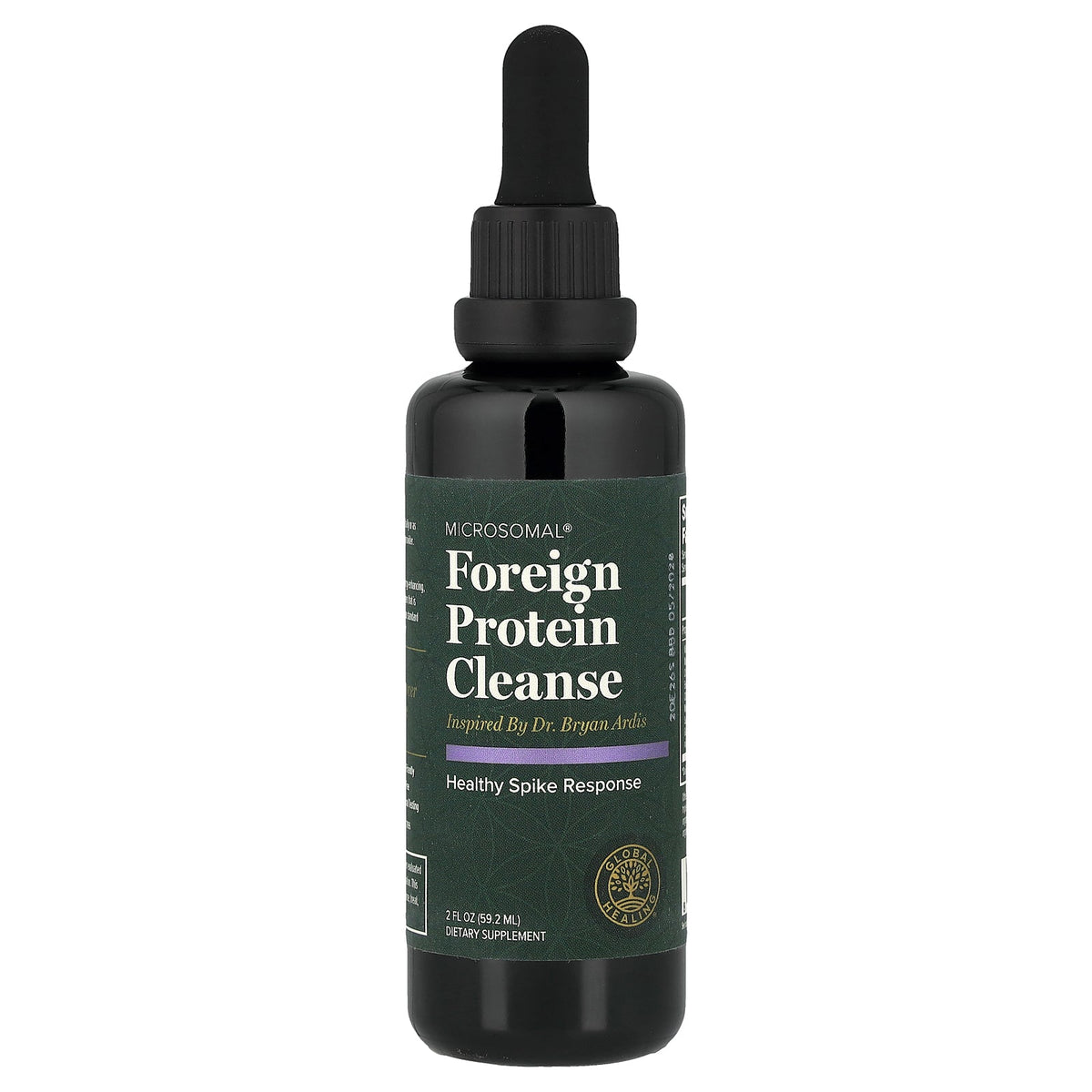 Global Healing, Microsomal® Foreign Protein Cleanse, 2 fl oz (59.2 ml)