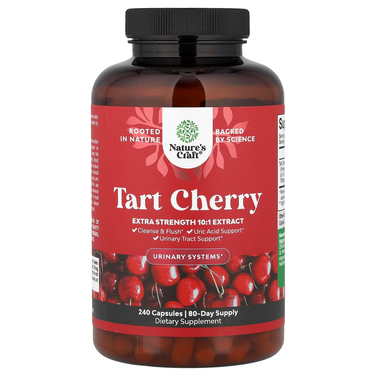 Nature's Craft, Tart Cherry, 240 Capsules (250 mg per Capsule)