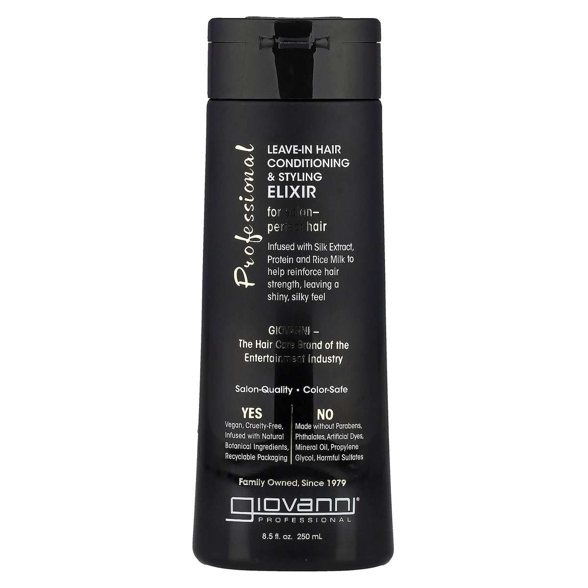 Giovanni, Professional Leave-in Hair Conditioning & Styling Elixir, 8.5 fl oz (250 ml)