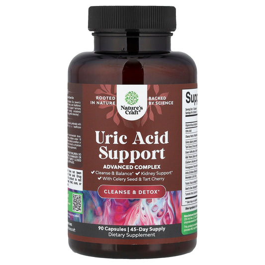 Nature's Craft, Uric Acid Support, 90 Capsules