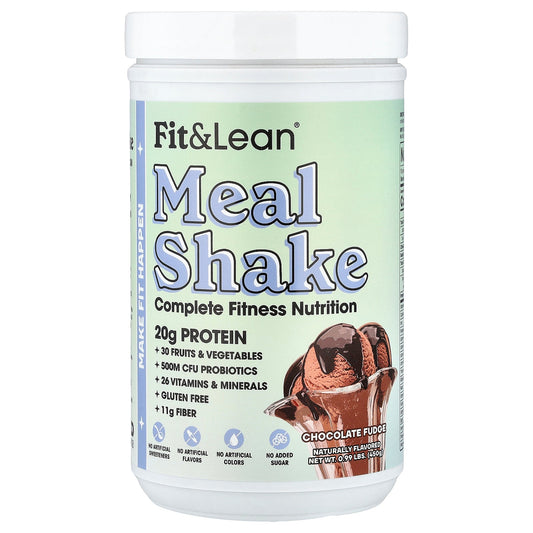 Fit & Lean, Meal Shake, Chocolate Fudge, 0.99 lbs (450 g)