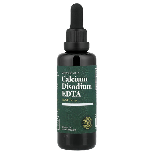 Global Healing, Microsomal® Calcium Disodium EDTA, 2 fl oz (59.2 ml)